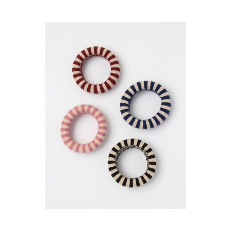 Molly & Rose Item 7644 Jersey donut – Striped – 1.5cm thick – Card of 1