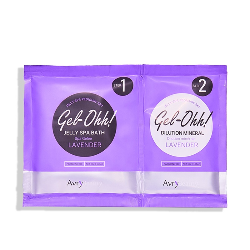Avry Beauty Gel-Ohh Jelly Spa Pedi Bath – Lavender