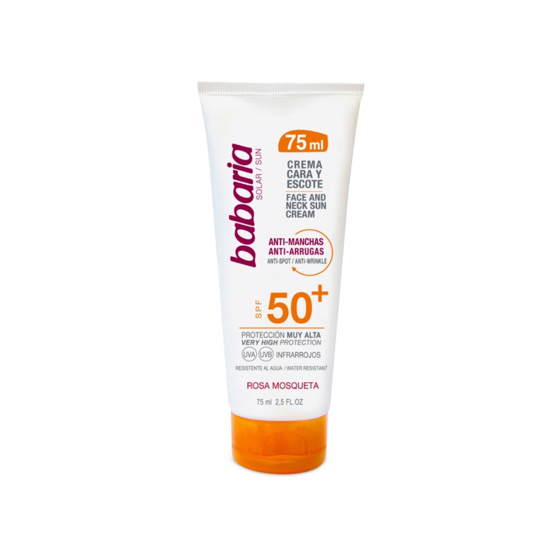 Babaria Rosehip Spf50+ Cream 75ml