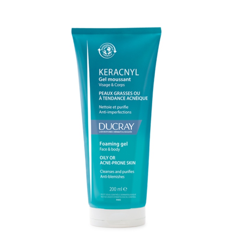 Ducray Keracnyl Foaming Gel 200ml