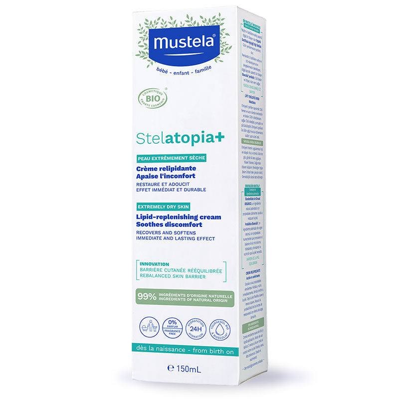 mustela stelatopia lipid replenishing cream 150ml