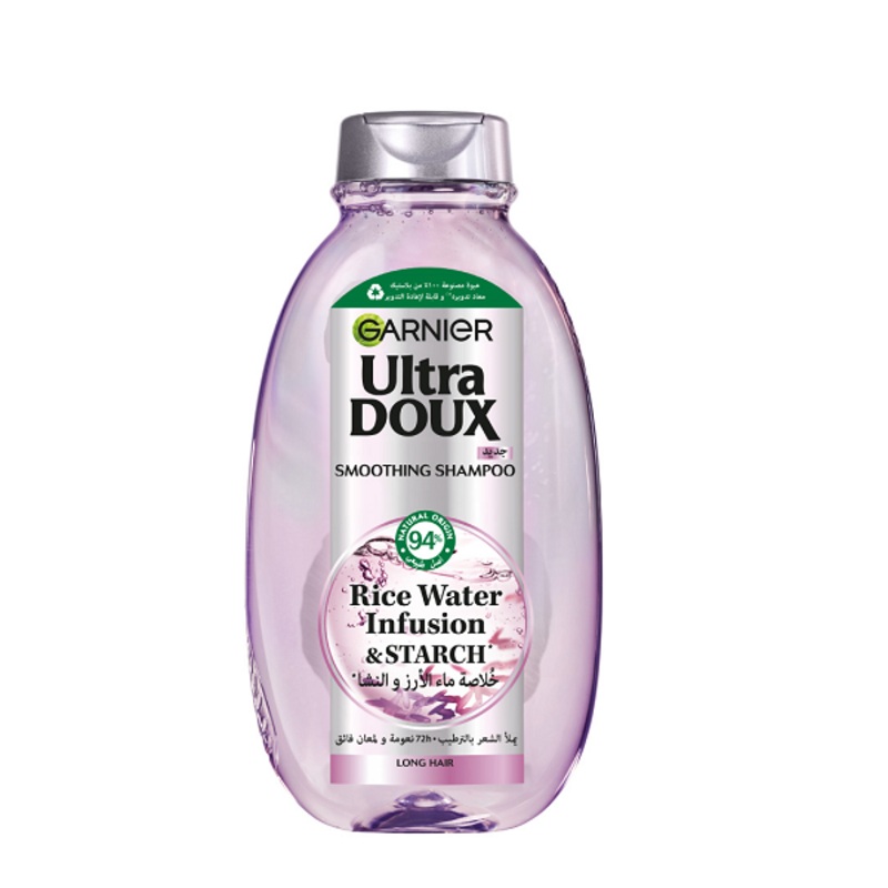Ultra Doux – Smoothing Shampoo With Rice Water Infusion & Starch