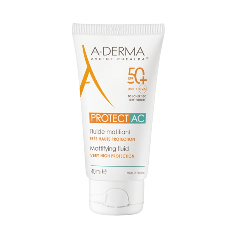 Aderma – Protect AC Mattifying Fluid SPF50+