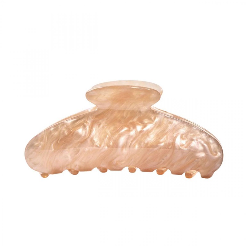 Kitsch — Marble Claw Clip – Blonde