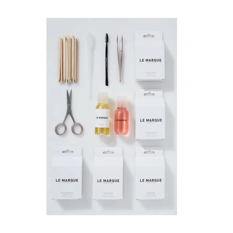 MANCINE PROFESSIONAL LE MARQUE HENNA BROW STARTER KIT