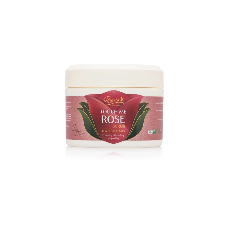 Raghad Organics Touch Me Rose Body Scrub 500 ml