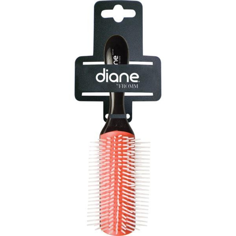 Diane — “Denman” style 9 row brush