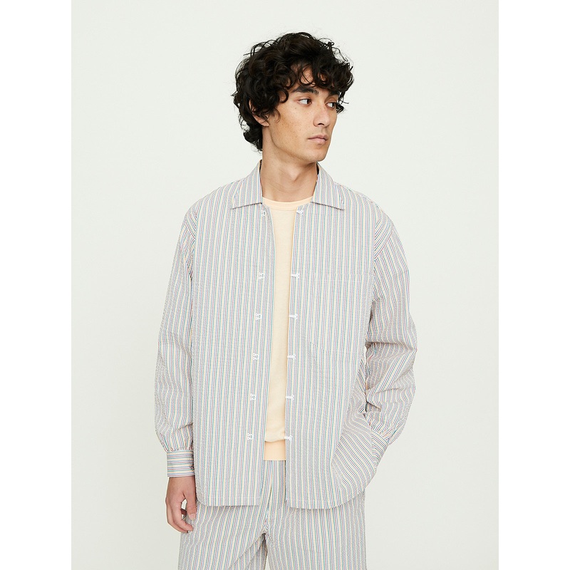 M. Swish Shirt in Multi Stripe