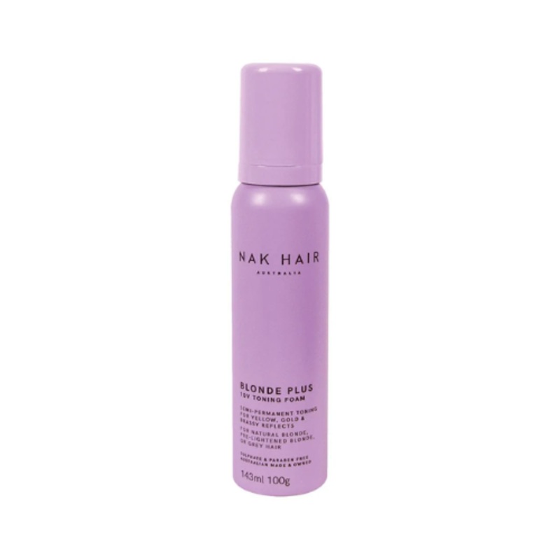 NAK HAIR BLONDE PLUS 10V TONING FOAM 100G
