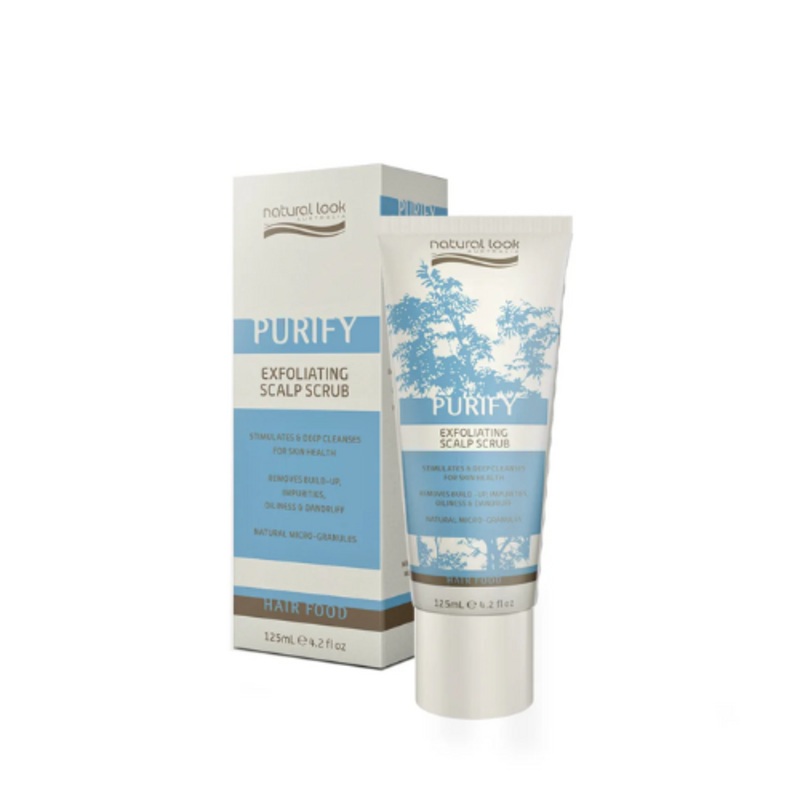 NATURAL LOOK PURIFY EXFOLIATING SCALP SCRUB 125ML
