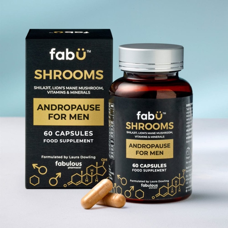 fab SHROOMS ANDROPAUSE FOR MEN 60 Capsules