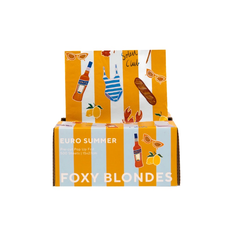 FOXY BLONDES EURO SUMMER FOIL – 15 X 27CM 500 SHEETS