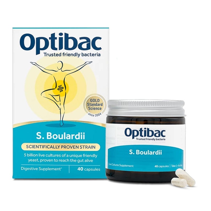 Optibac Probiotics Saccharomyces Boulardii Capsules