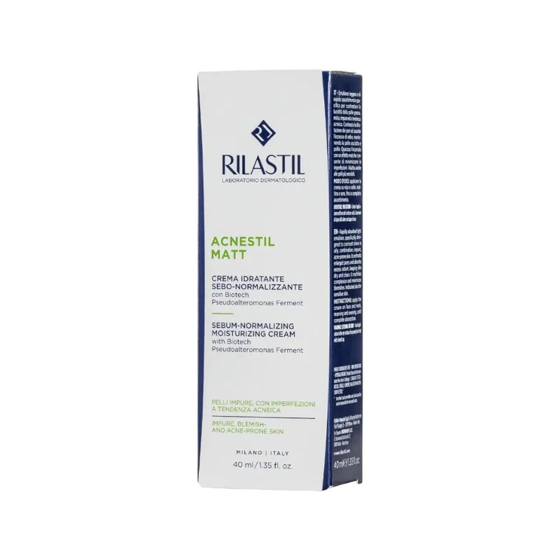 Rilastil Acnestil Matt Moisturizing Cream 40ml