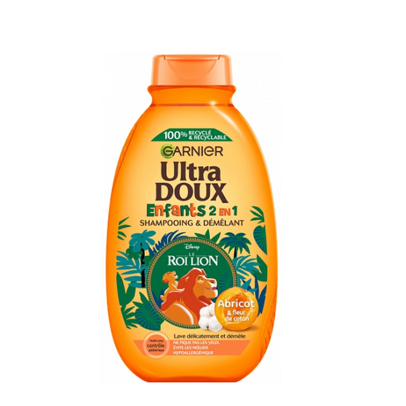 Ultra Doux – Children With Apricot And Cotton Flower Shampoo 2 In 1