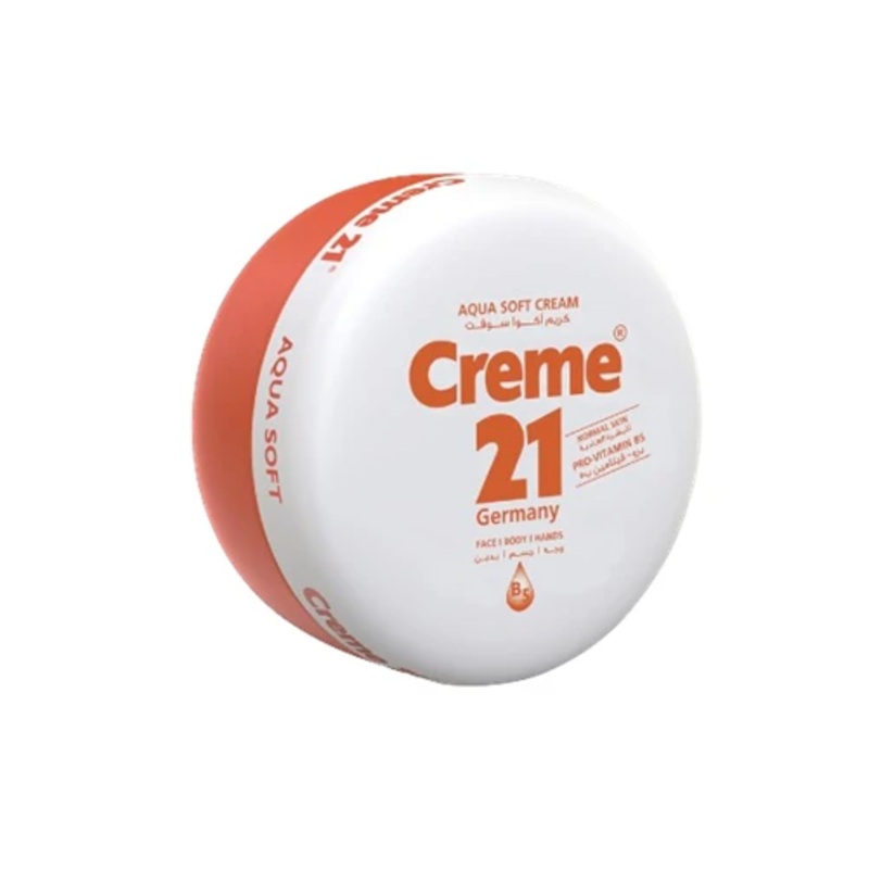 Creme 21 Aqua Soft Cream  With PRO Vitamin B5 For Normal Skin- 250ml