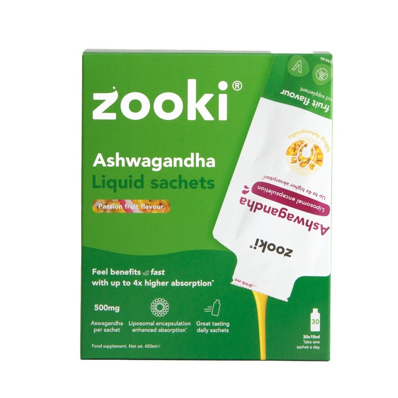 Zooki Liposomal Ashwagandha Passion Fruit