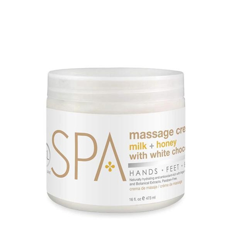 BCL — Massage Cream Milk + Honey with White Chocolate 16 oz