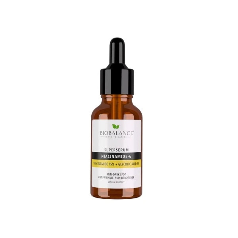 Bio Balance Niacinamide-g – Niacinamide 15% + Glycolic Acid 5% Super Serum 30ml