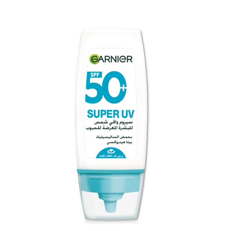 Garnier – Super UV Acne Prone Skin Sunscreen Serum SPF50+