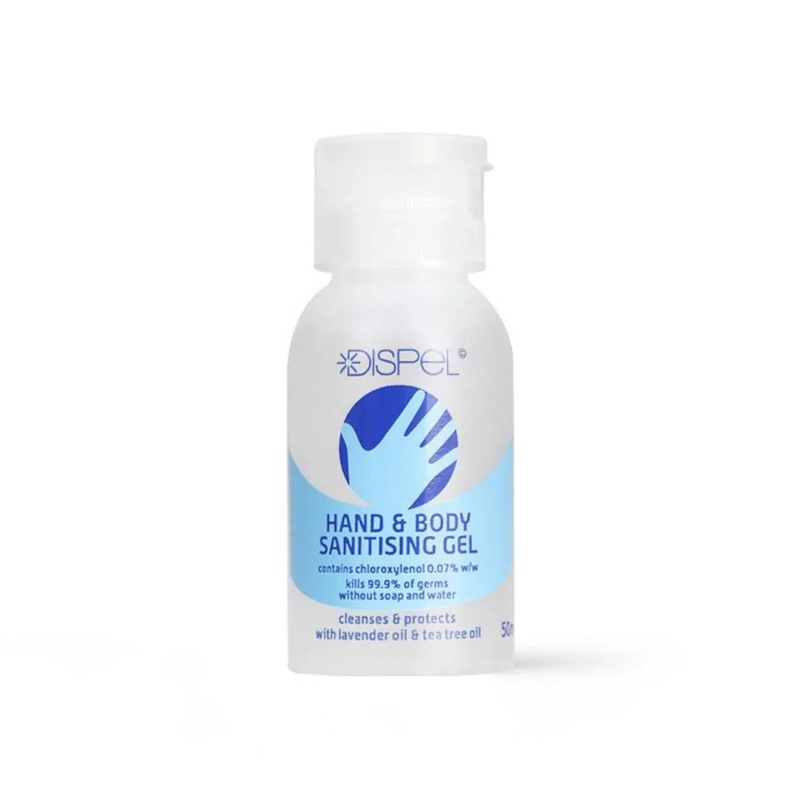 NATURAL LOOK Dispel Hand & Body Sanitising Gel  |  Various Sizes