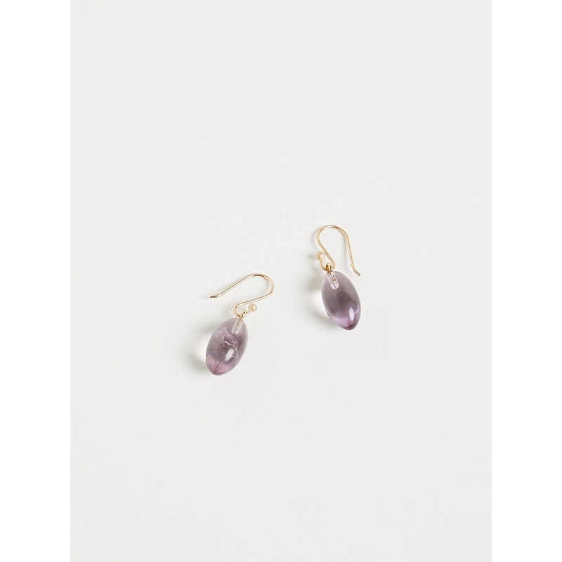 Berry Earrings in Amethyst
