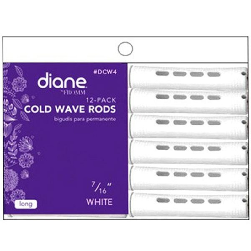 Diane — Cold wave rods white 7/16″ 12/pack