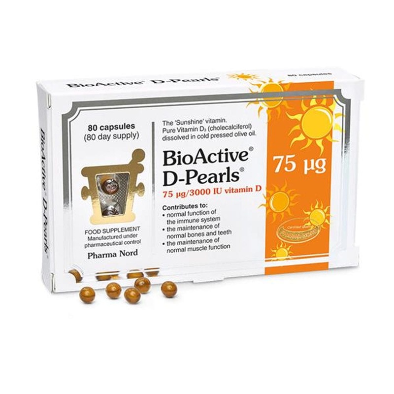 Pharma Nord BioActive Vitamin D Pearls 75UG