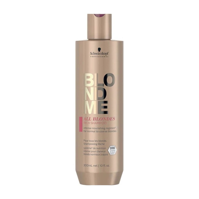 SCHWARZKOPF BLONDME ALL BLONDES RICH SHAMPOO 300ML