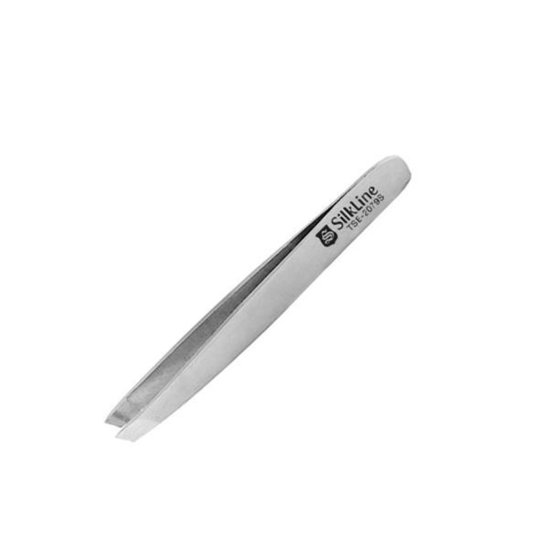 Silk Line — Mini slanted tip tweezers