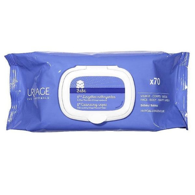 Uriage – Bebe – 1st Cleansing Wipes
