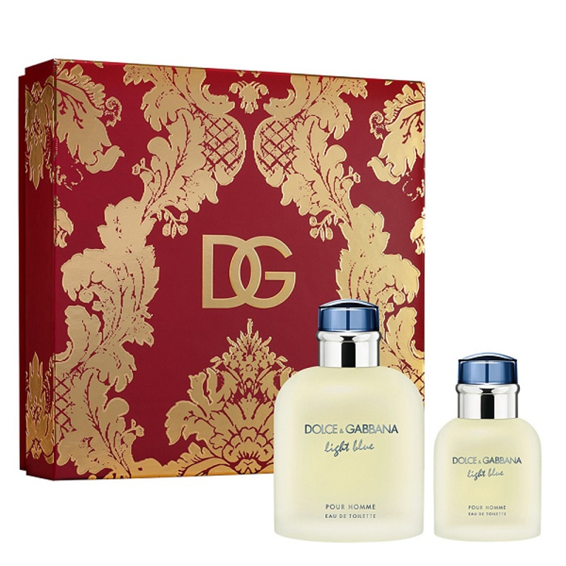 Dolce & Gabbana – Light Blue Pour Homme Set (EDT 125ml + EDT 40ml)