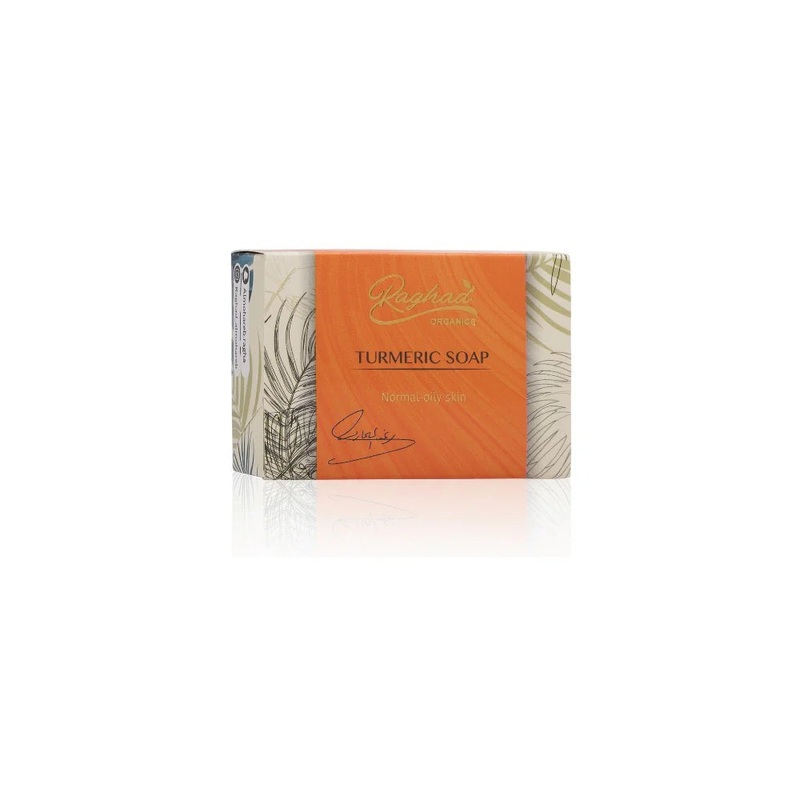 Raghad Organics Turmeric Soap & Green Tea Extract 100 g