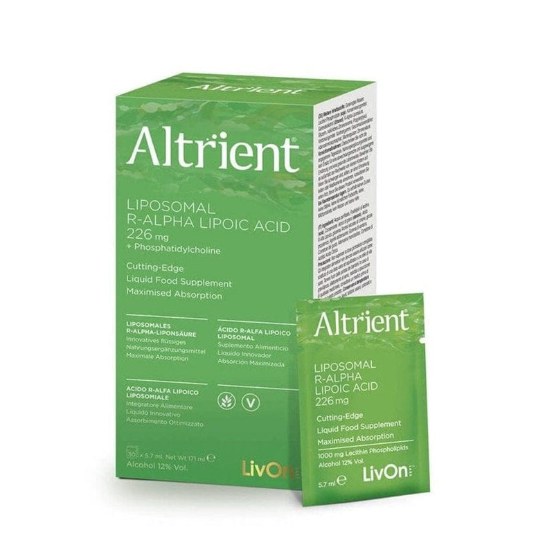 Altrient Liposomal R-Alpha Lipoic Acid 226mg 30 Sachets