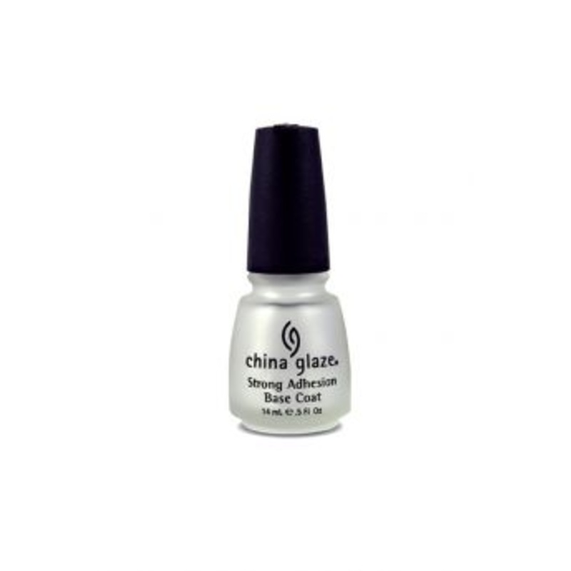 CHINA GLAZE STRONG ADHESION BASE, 0.5 OZ