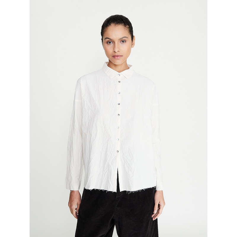 Short Collar Shirt LWR in Natural