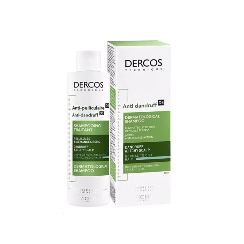 Vichy Dercos Anti-dandruff Shampoo 200ml Normal To Oily Hair