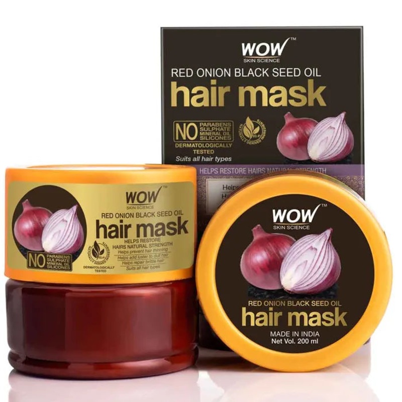 Wow Onion Black Seed Oil Hair Mask 200ml