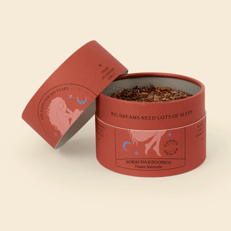 SHE SLEPT FOR 100 YEARS – Sobacha & Rooibos Infusion – COSMIC DEALER Tee