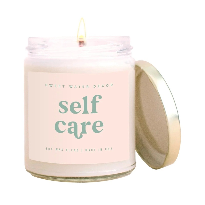 Sojawachskerze “SELF CARE” | SWEET WATER DECOR