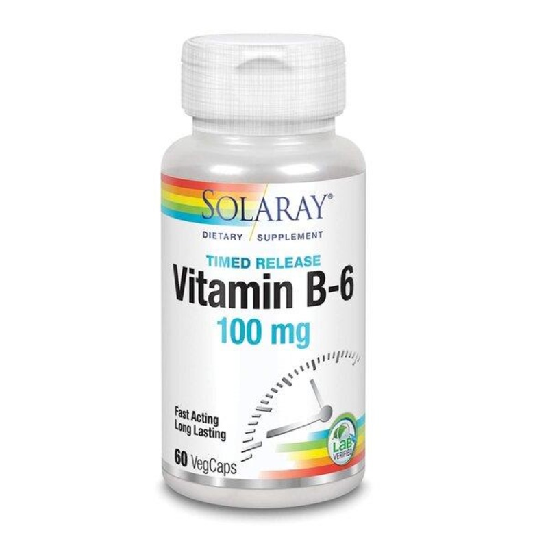 Solaray – Vitamin B6 100 mg