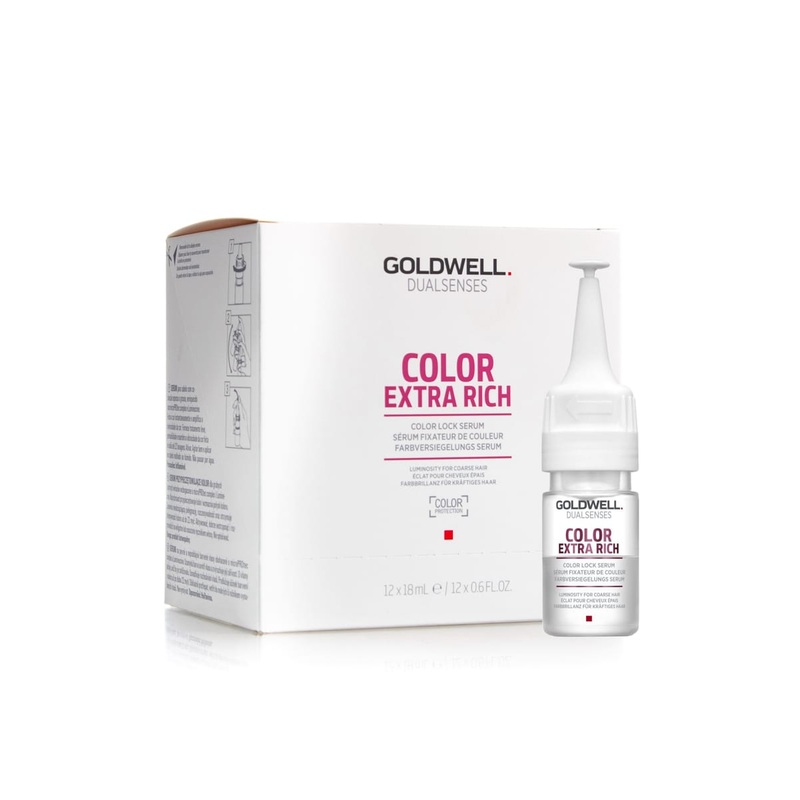GOLDWELL DUALSENSES COLOR EXTRA RICH COLOR LOCK SERUM 12 x 18ML