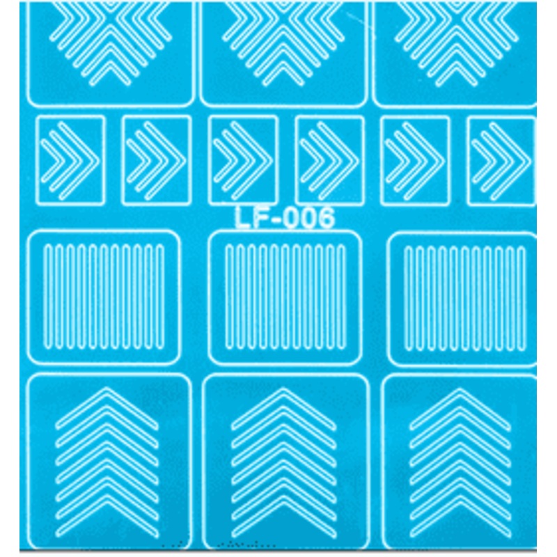 Laser Foil Sticker –  (LFSW06)