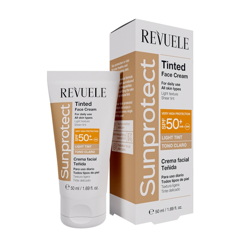 Revuele – Sunprotect Tinted Face Cream SPF50+ Light Tint