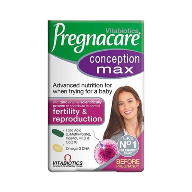 Vitabiotics – Pregnacare Conception Max 84 Tabs/Caps