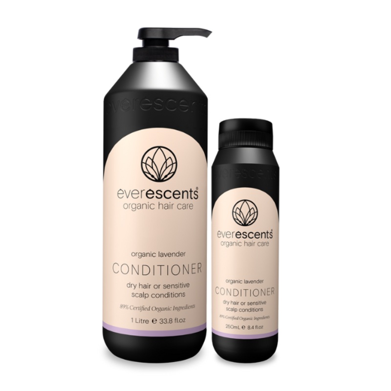 EVERESCENTS Organic Lavender Conditioner  |  Various Sizes