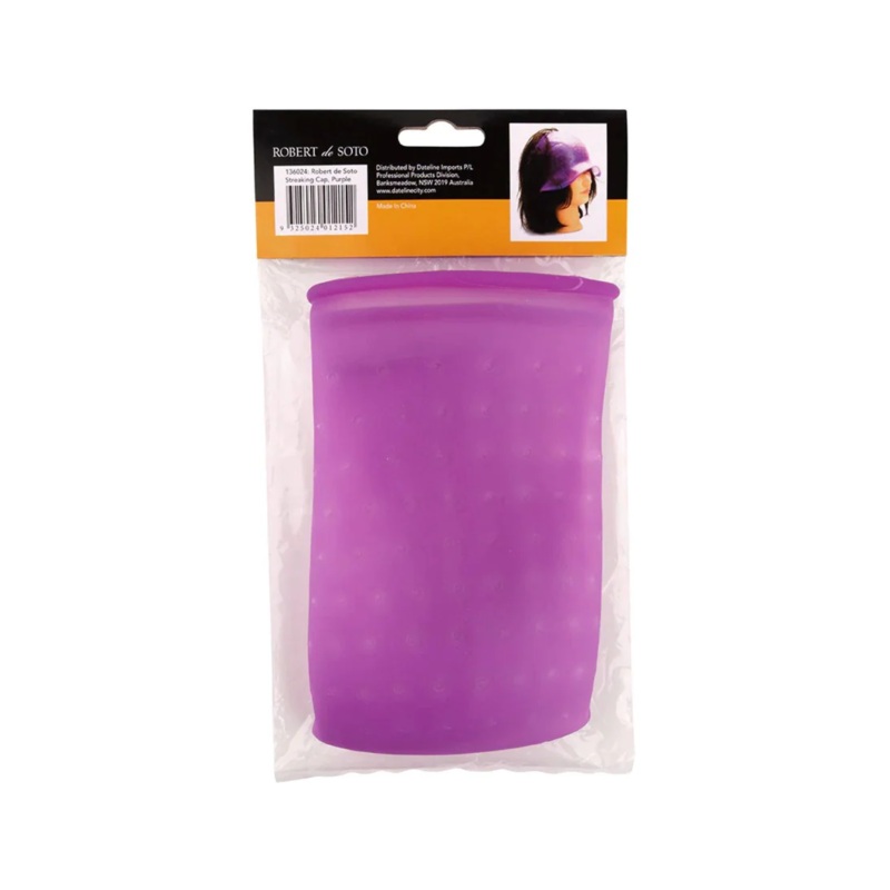 ROBERT DE SOTO STREAKING CAP PURPLE