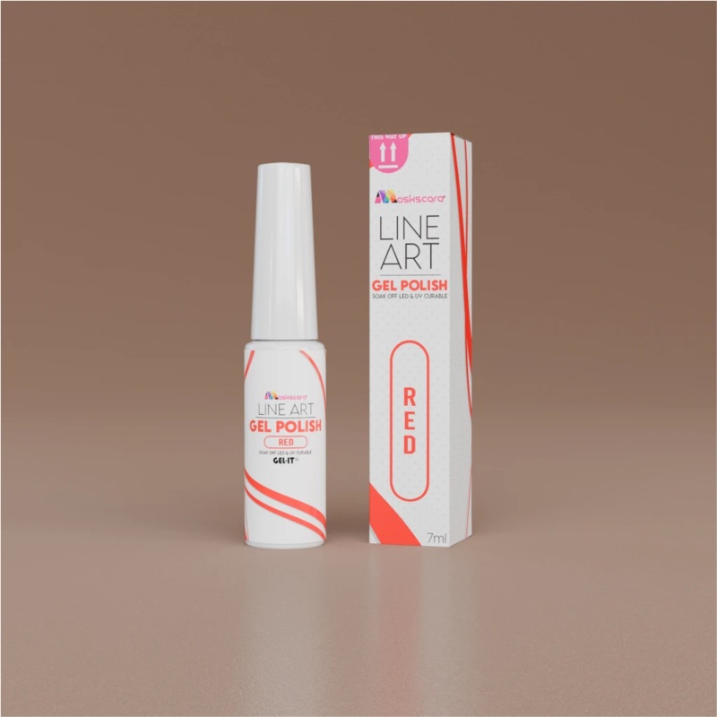 Line Art Gel 7ml – Red