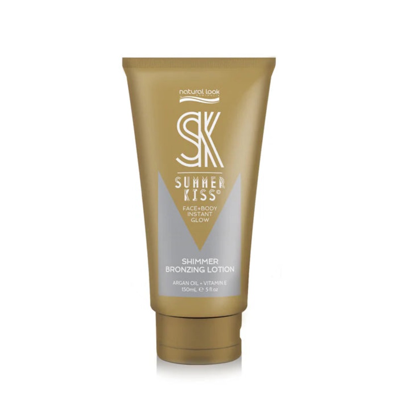 NATURAL LOOK SUMMER KISS SHIMMER BRONZING LOTION 150ML *CLEARANCE