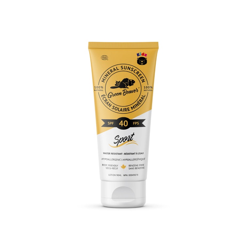 SPF 40 Kids Sport Natural Mineral Sunscreen